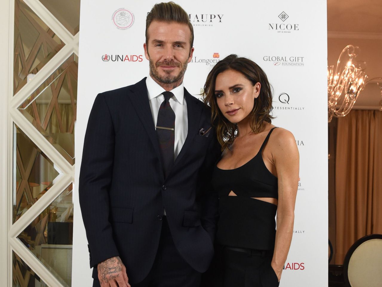 David et Victoria Beckham