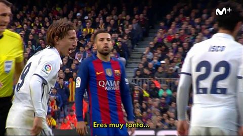 Jordi Alba aurait insulté Kovacic.....