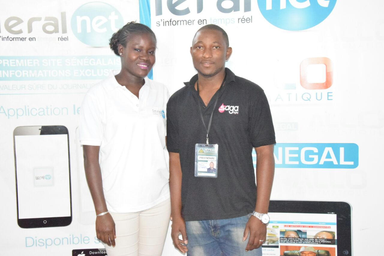 Photos : Visite guidée au stand de Leral.net à la FIDAK