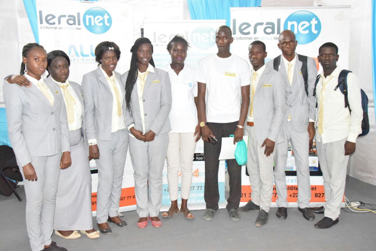 Photos : Visite guidée au stand de Leral.net à la FIDAK