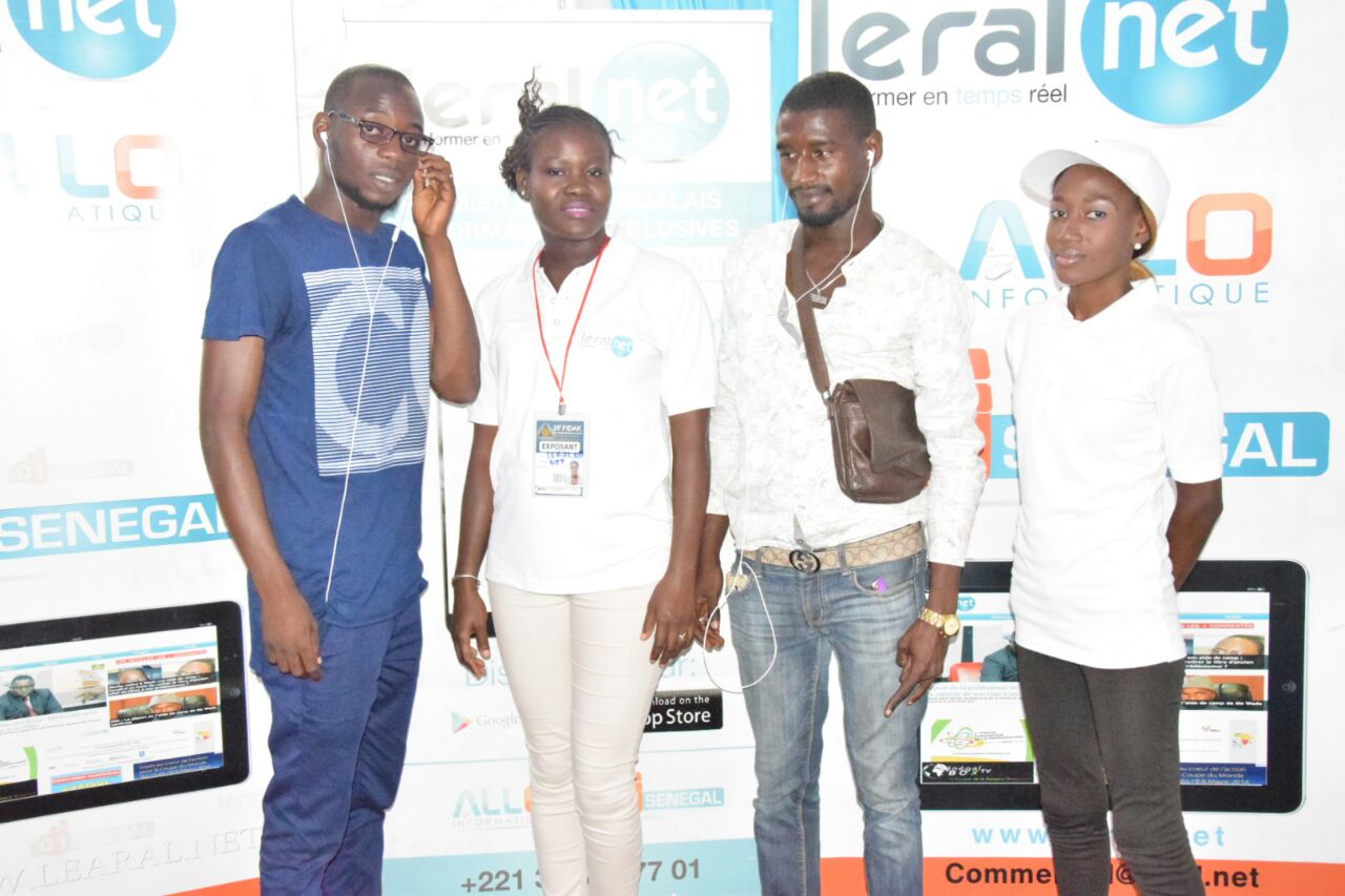 Photos : Visite guidée au stand de Leral.net à la FIDAK