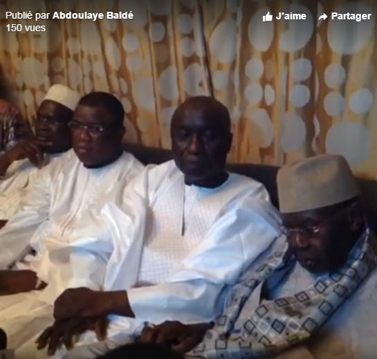 Abdoulaye Baldé, Oumar Sarr, Idrissa Seck, Aida Mbodj, Khalifa Sall et d'autres responsables de l'opposition reçus simultanément par Serigne Abdou Aziz SY Al