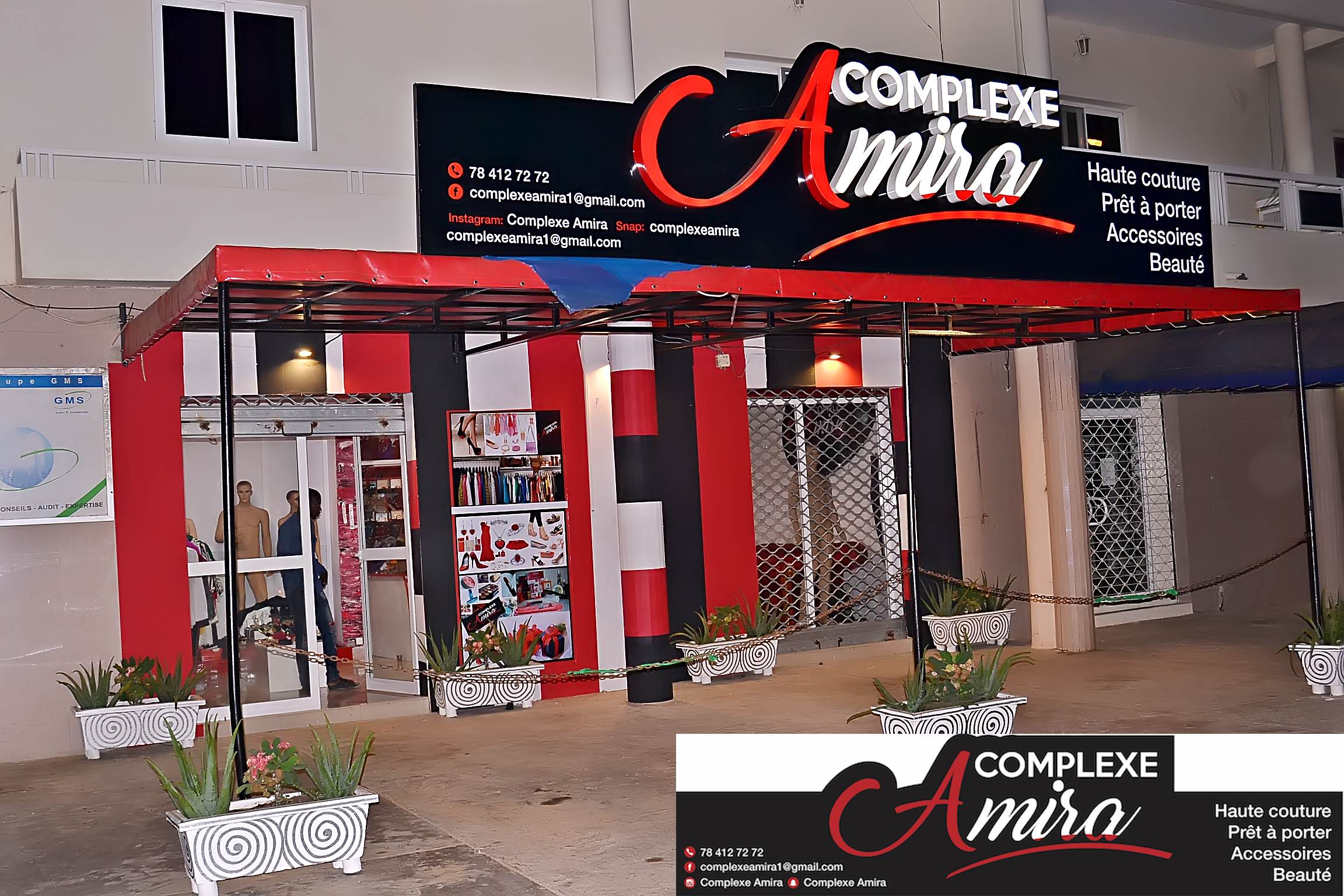 Ouverture Complexe Amira  ( En face camp Leclerc )