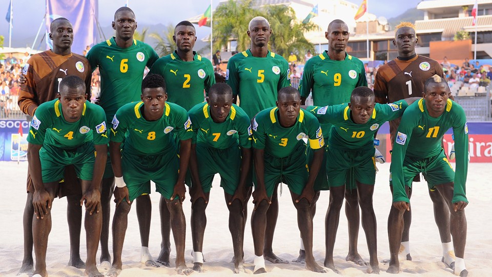 L'équipe nationale de Beach Soccer du Sénégal