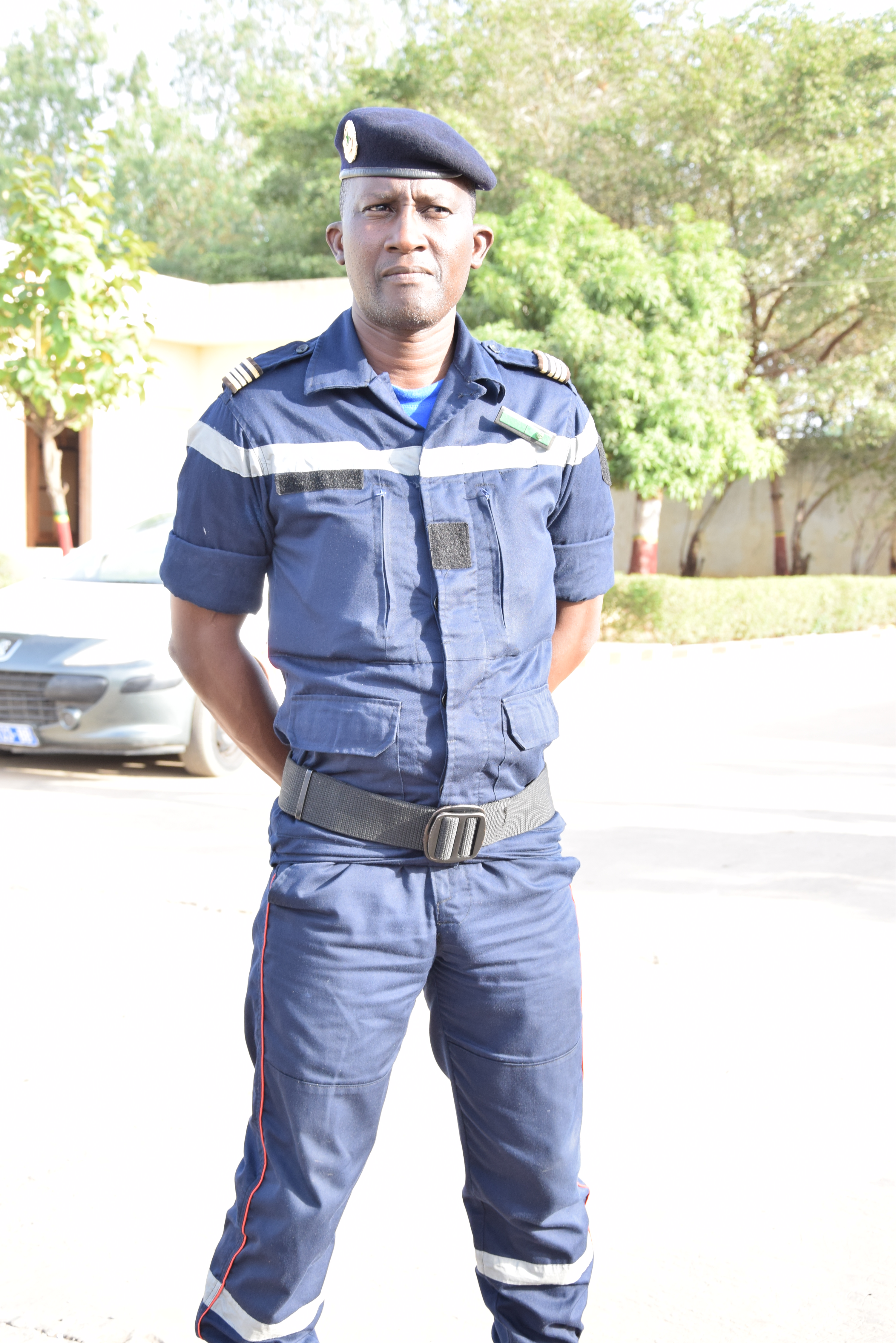 Commandant Cheikh Tine Commandant groupement d'incendie numéro 2