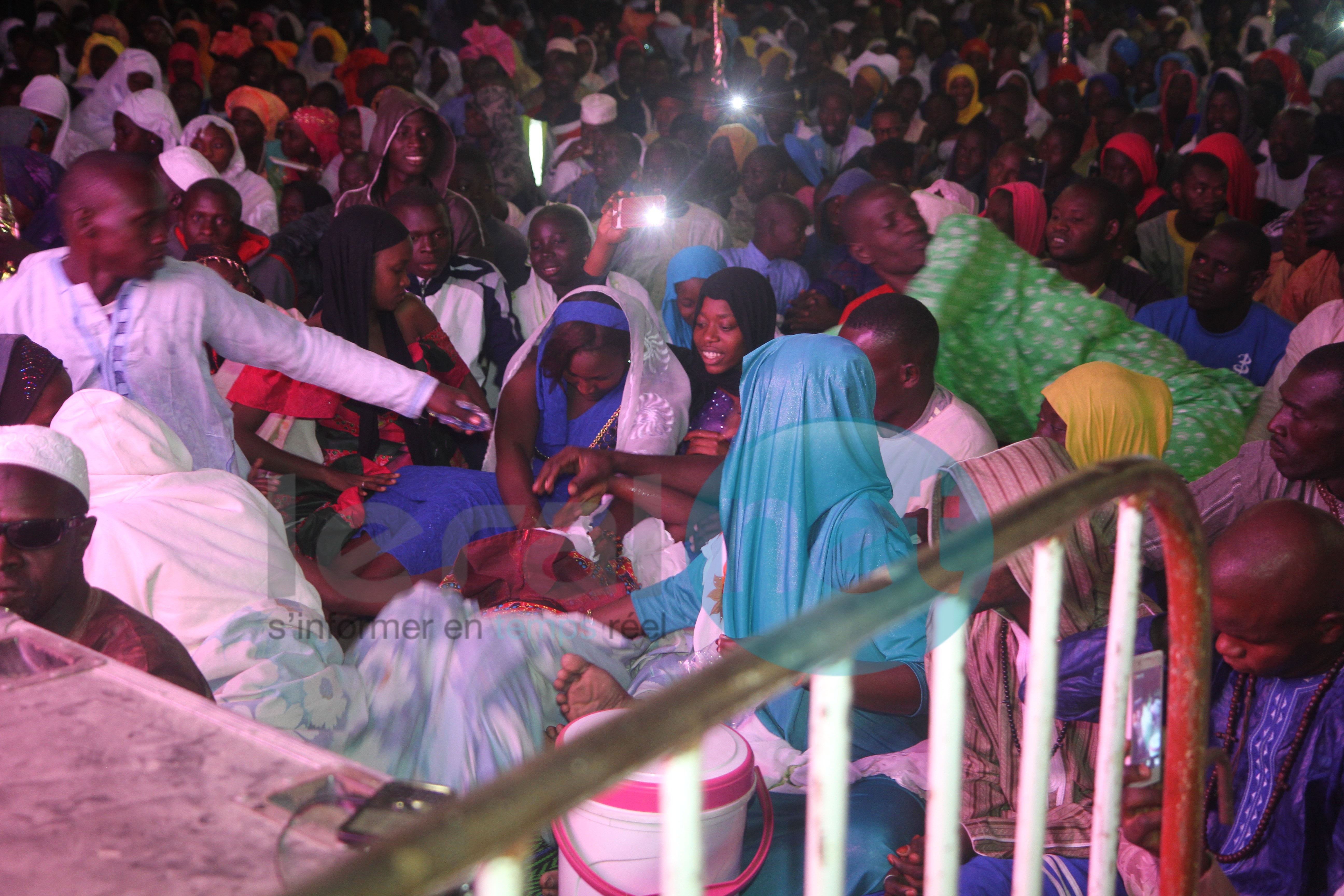 Quelques images de la célébration du Maouloud à  la  Zawiya  El Malick Sy Tivaouane 
