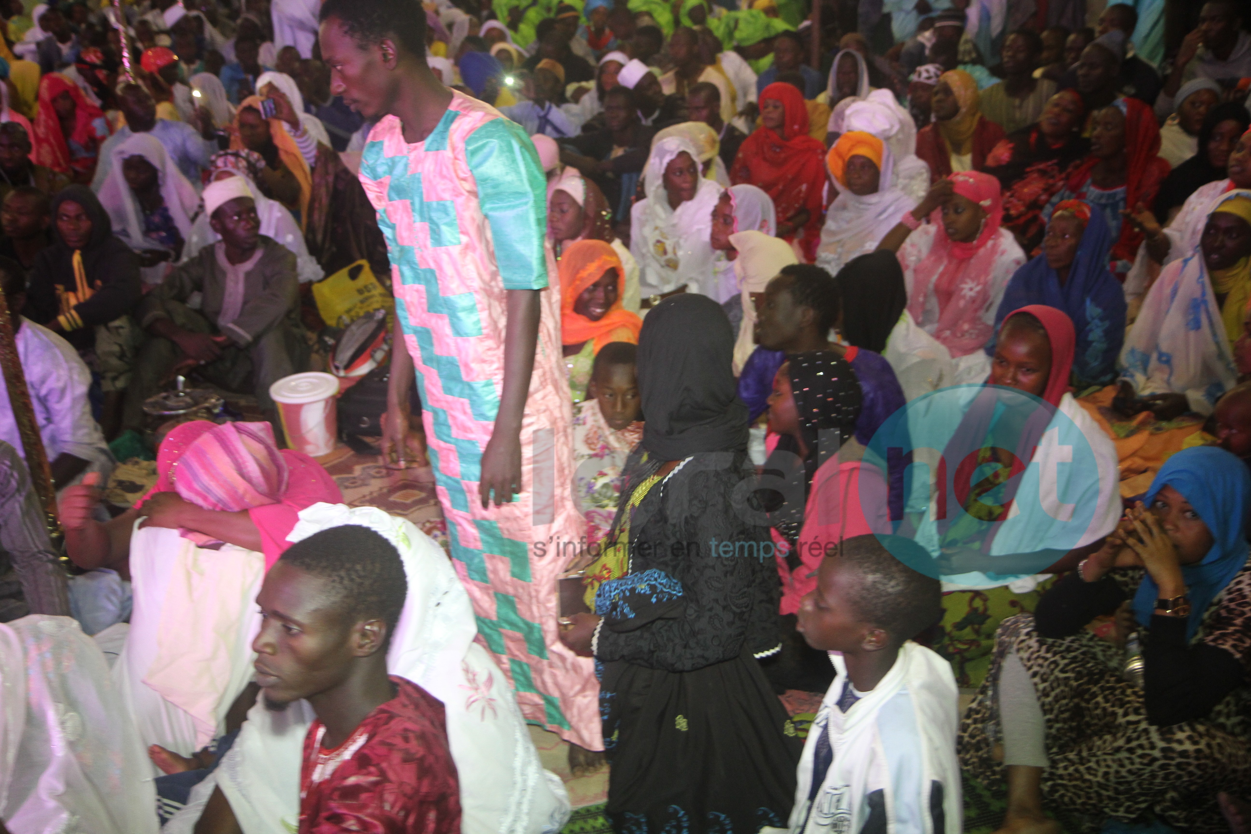 Quelques images de la célébration du Maouloud à  la  Zawiya  El Malick Sy Tivaouane 