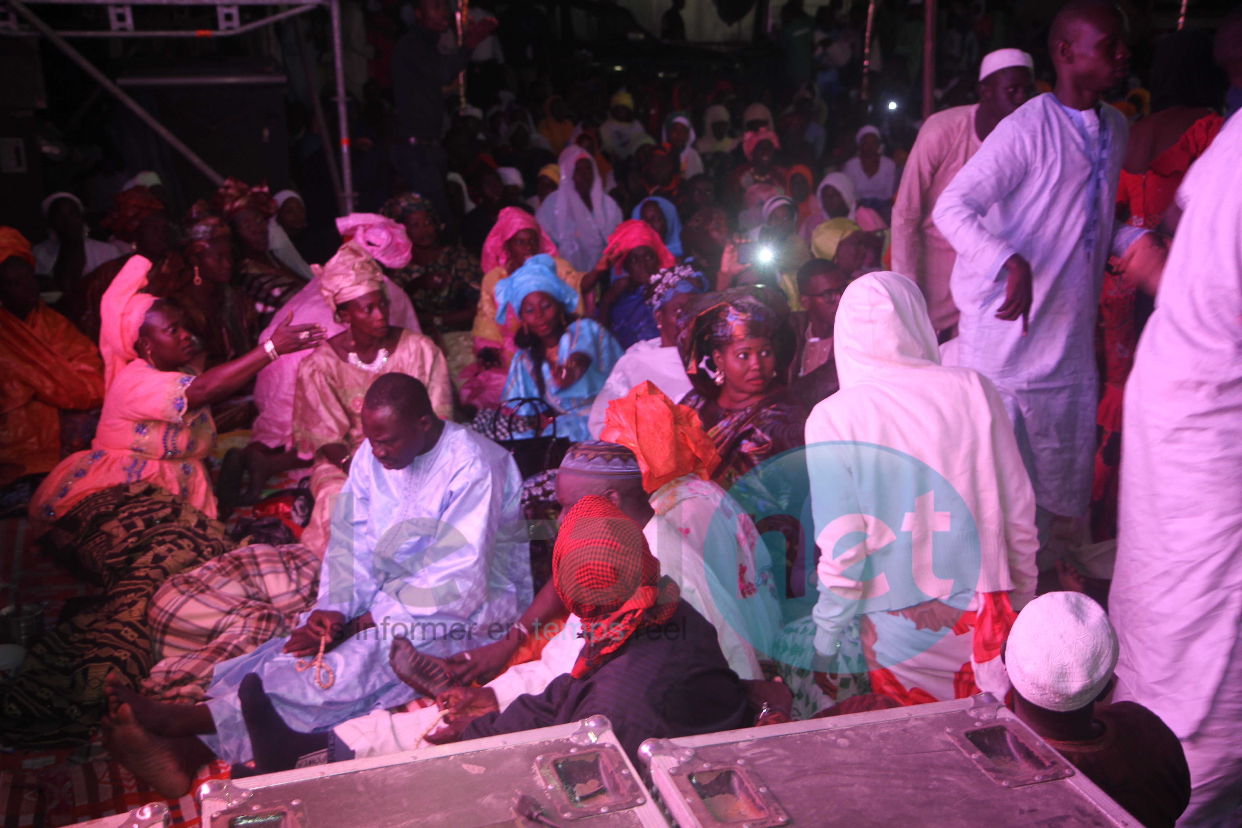 Quelques images de la célébration du Maouloud à  la  Zawiya  El Malick Sy Tivaouane 