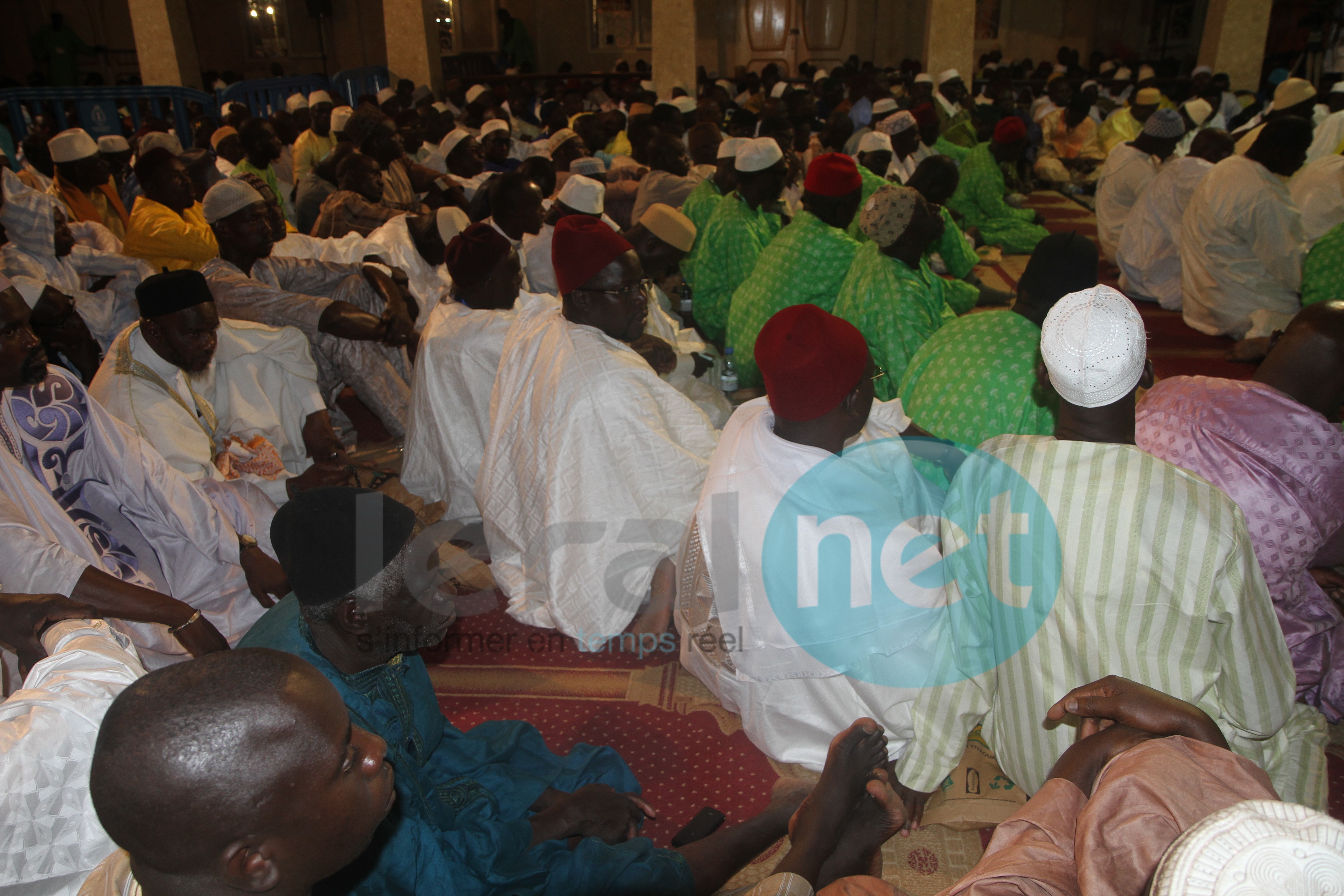 Quelques images de la célébration du Maouloud à  la  Zawiya  El Malick Sy Tivaouane 