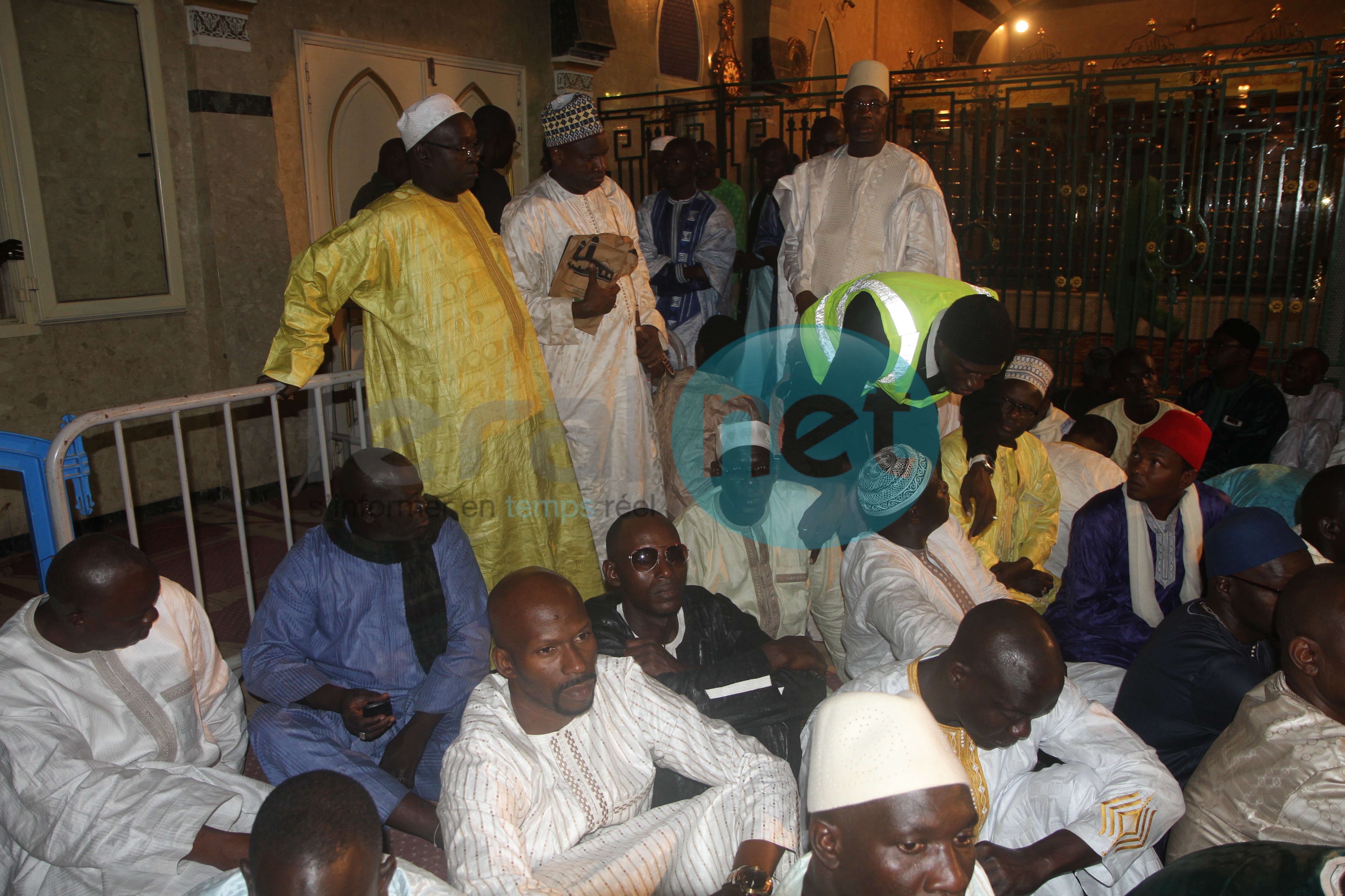 Quelques images de la célébration du Maouloud à  la  Zawiya  El Malick Sy Tivaouane 