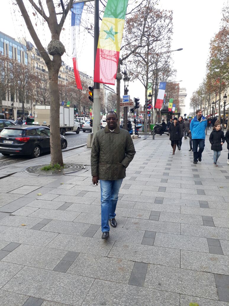 Pape Diogoye Faye, patron de Direct Inf en villégiature