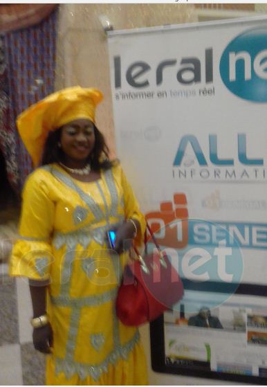 A l'instant au Grand Théâtre avec www.leral.net pour l'anniversaire de Kiné Lam Mame Bamba