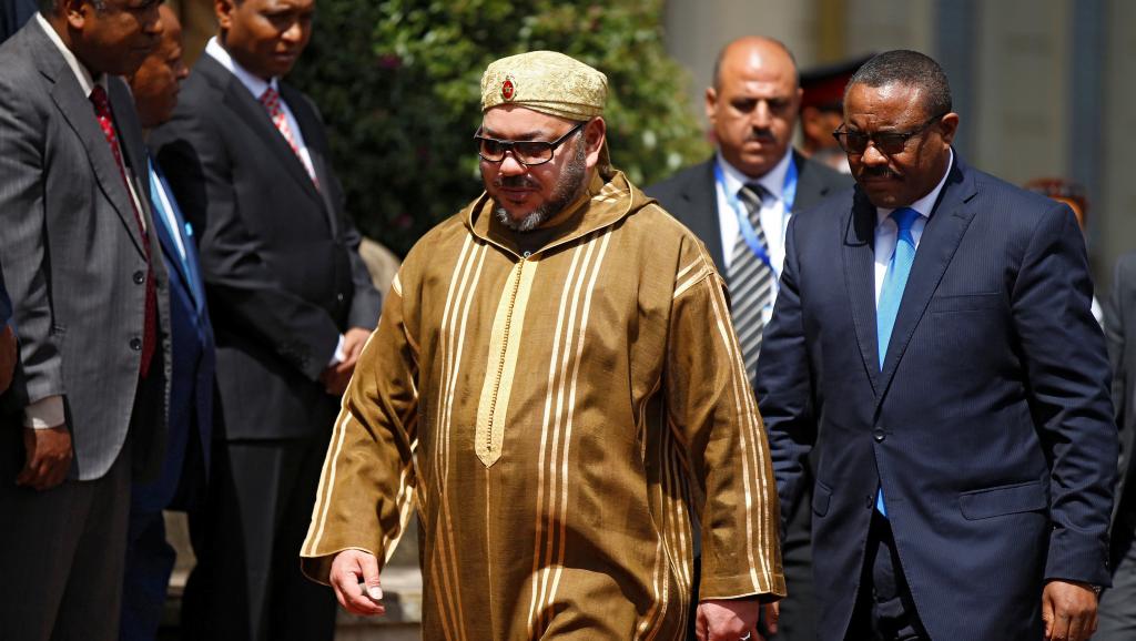 Le roi du Maroc Mohammed VI lors d'une visite en Ethiopie, le 19 novembre 2016. (Photo d'illustration) © REUTERS/Tiksa Negeri