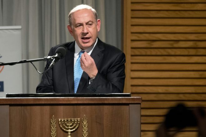 Le Premier ministre israélien Benjamin Netanyahu, le 24 décembre 2016 à Netanya