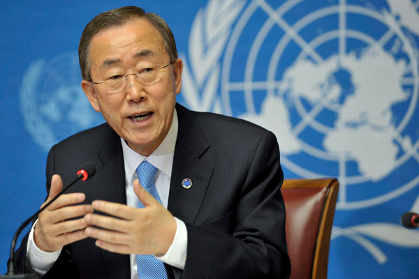 Ban Ki-moon a félicité Adama Barrow.