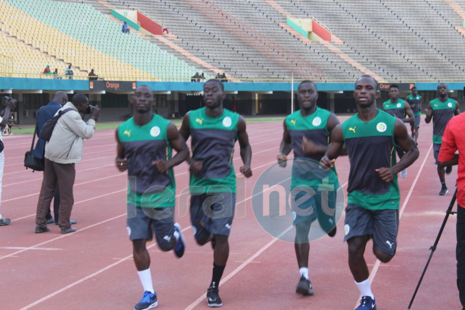 En route pour la CAN 2017 : les Lions ont effectué leur première séance d’entrainement ce lundi 02 janvier au Stade LSS