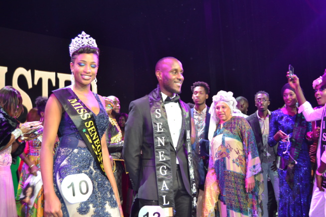 Fatou Mbaye remporte la couronne de Miss Senegal France 2017.