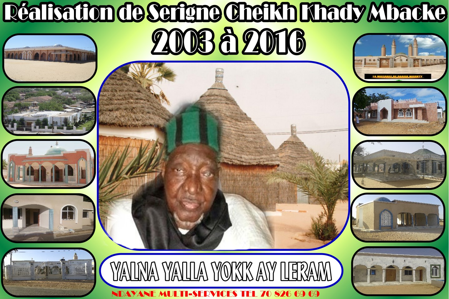 Commémoration du rappel à Dieu de Baay Cheikh Khady Mbacké, 3ème Khalife de Borom Darou