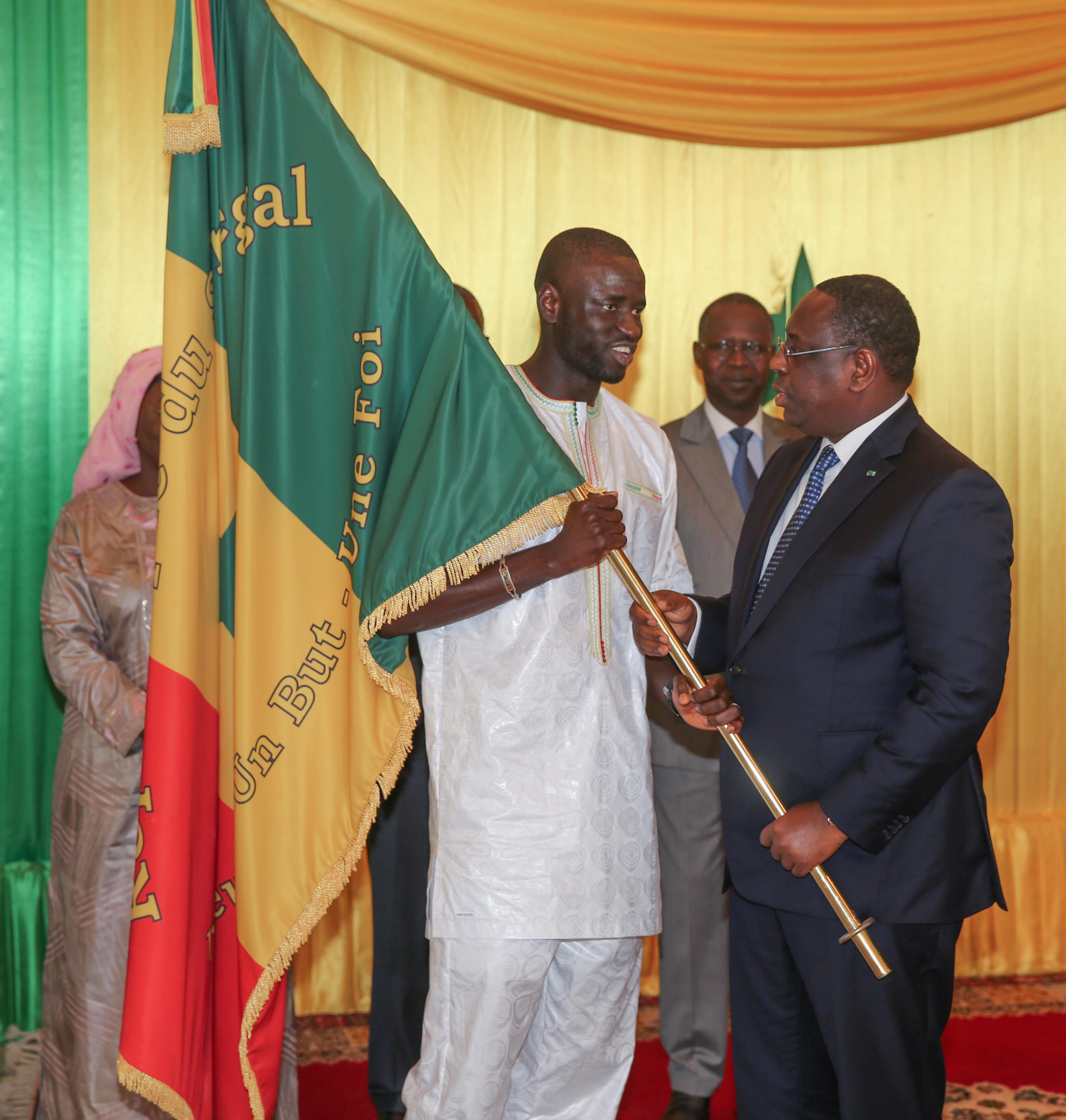 Macky Sall aux Lions : «Vous avez le talent, le potentiel et la carrure pour porter notre pays sur les cimes du sport africain»