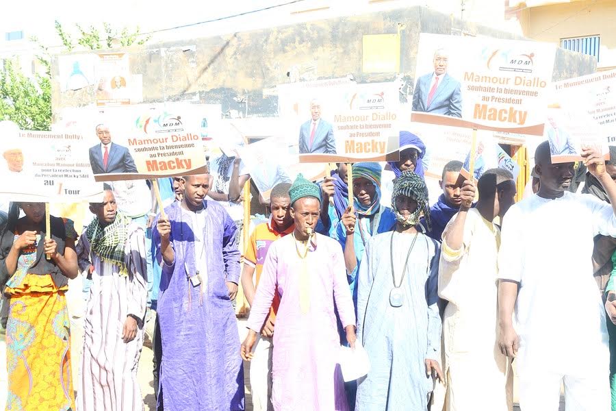 Macky Sall chez la famille omarienne à Louga : Mamour Diallo mobilise en masse ses militants