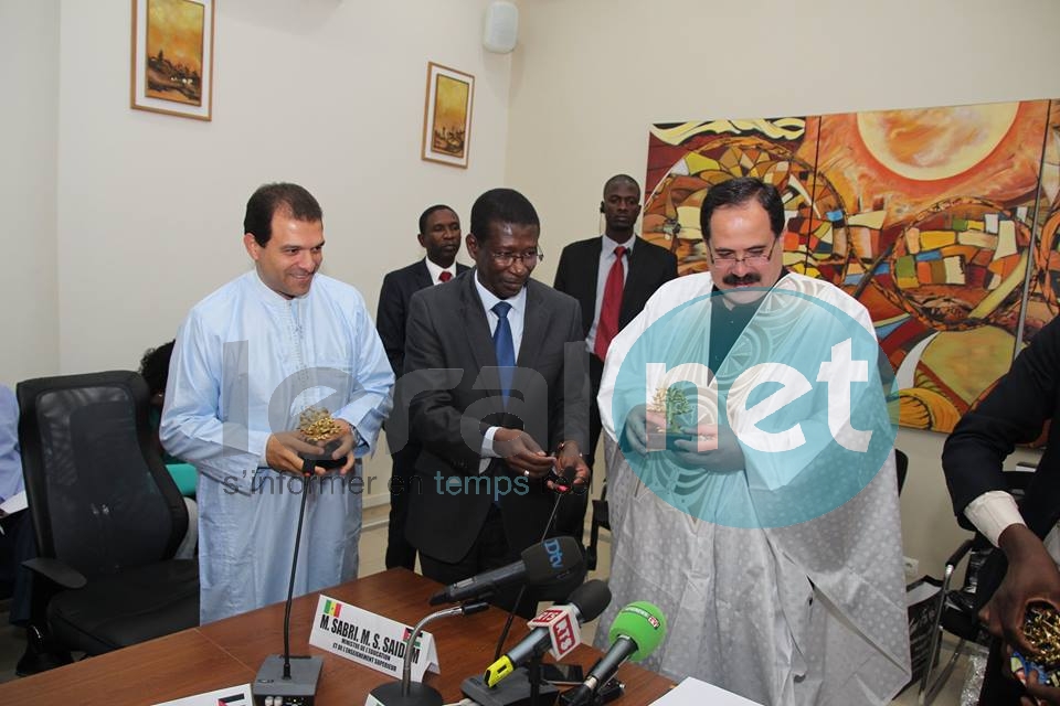 SE Safwat Ibraghitn, Mary Teuw Niane et Sabri M. S Saïdam