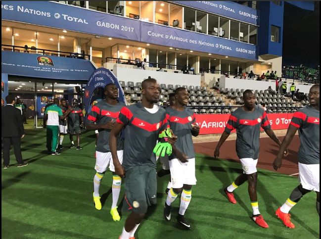 Photos: échauffement d'avant match des Lions  contre le Zimbabwe