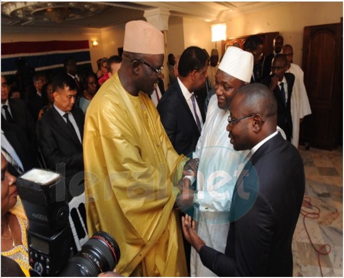Moustapha Cissé Lo et Adama Barrow