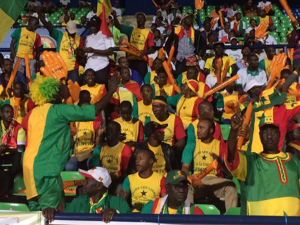 Photos- Match - Sénégal vs Cameroun, le 12e Gaïndé déjà sur place au stade de Franceville