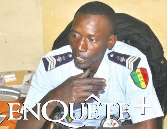 Mouhamadou Diouf, agent de la circulation Amoul Yaakar ("la voie sans issue")
