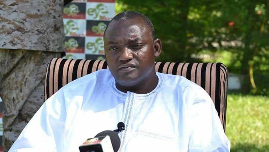 Le Président de la Gambie Adama Barrow alerte sur la situation financière du pays