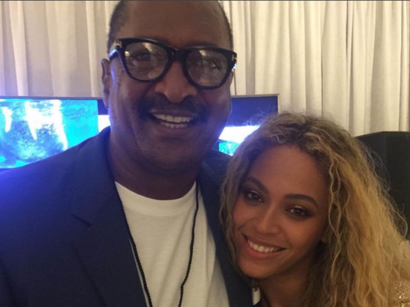 Mathew et Beyoncé Knowles