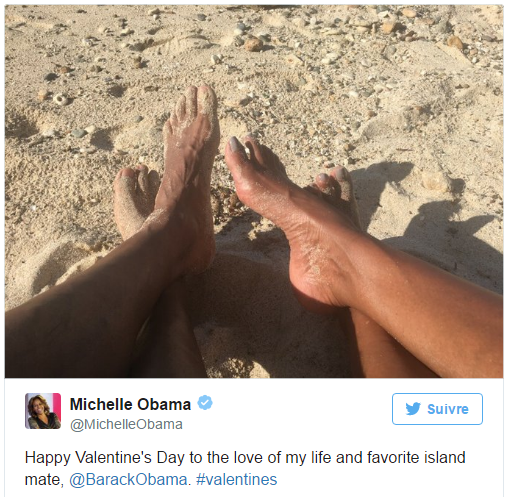 Michelle et Barack Obama: une Saint-Valentin trop romantique !