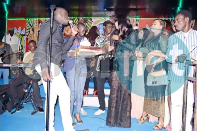 Les photos de la soirée Pape DIOUF…