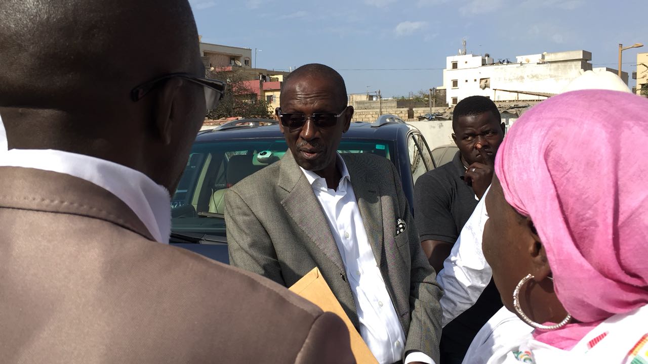 M. Doudou Wade, ex-Président du groupe parlementaire PDS en soutien au Maire Khalifa Sall