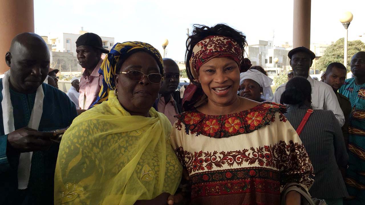 Aissata Tall Sall en soutien du maire Khalifa Sall (Photos)