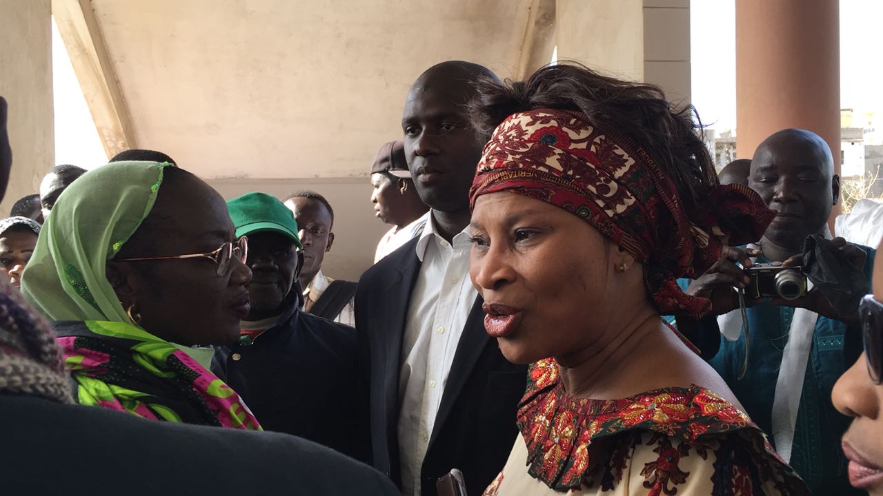 Aissata Tall Sall en soutien du maire Khalifa Sall (Photos)