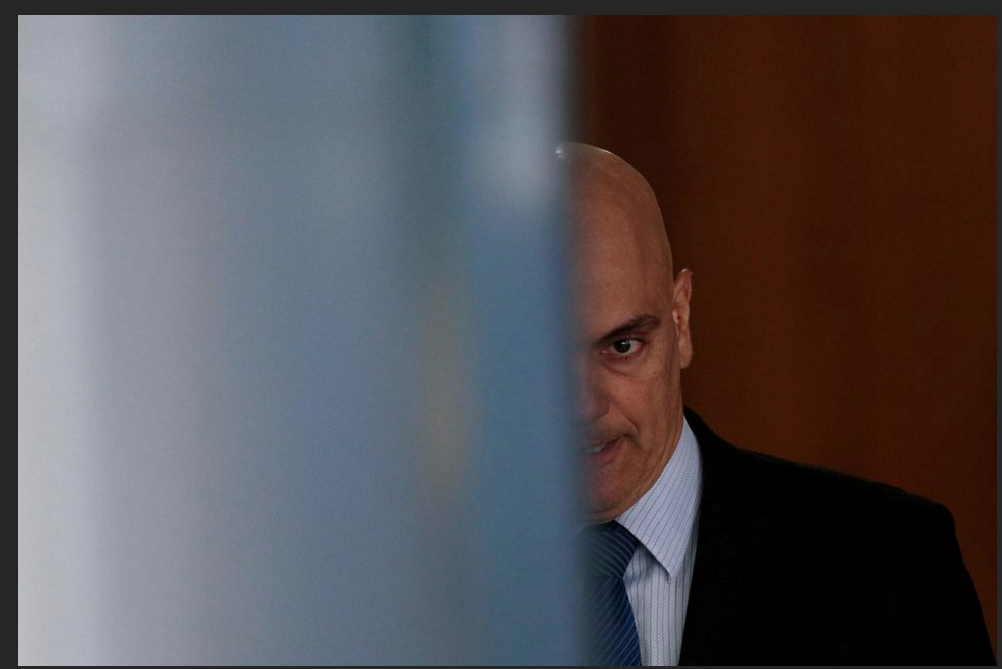 Ministre de la Justice de Michel Temer, Alexandre de Moraes en juin à Brasilia, lors de la prise de fonctions du ministre de la Transparence. Photo Ueslei Marcelino. REUTERS