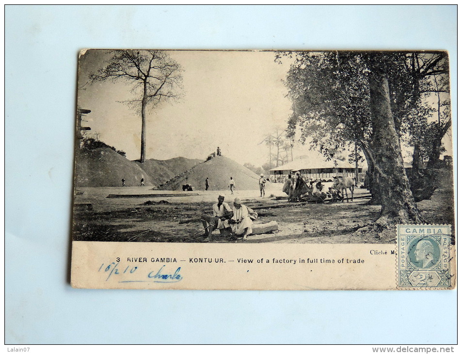 Photos: Carte postale Ancienne : GAMBIE