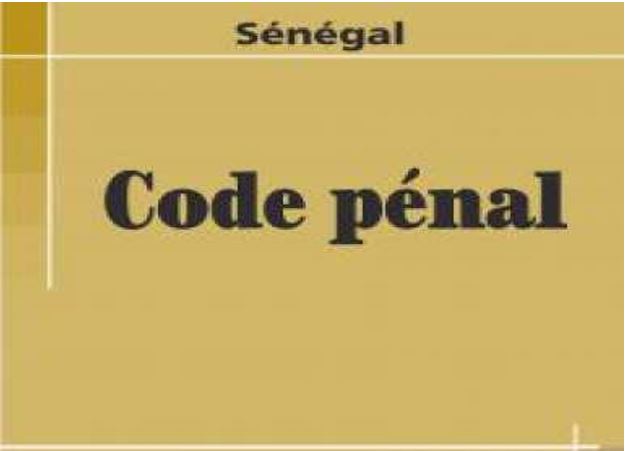 Notre code pénal peine.