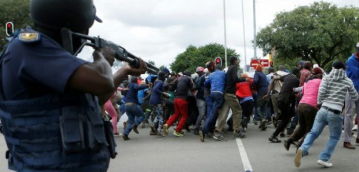 L’Afrique du Sud sous le coup de manifestations xénophobes