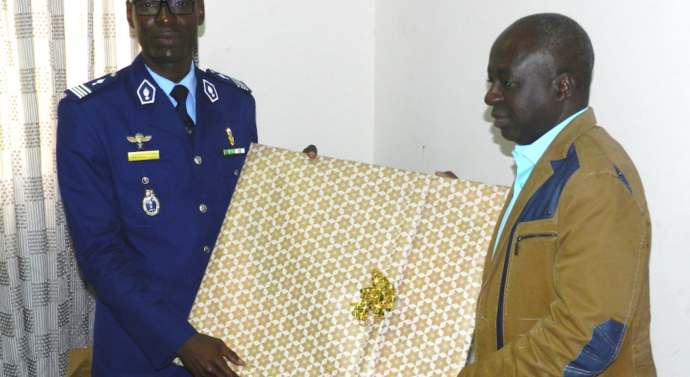 Promu commandat: Le Capitaine Samba Diallo fêté par les ADS