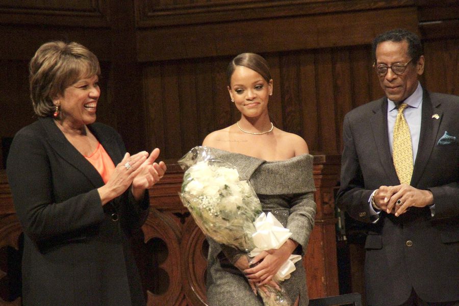 Rihanna honorée par l’Université d’Harvard