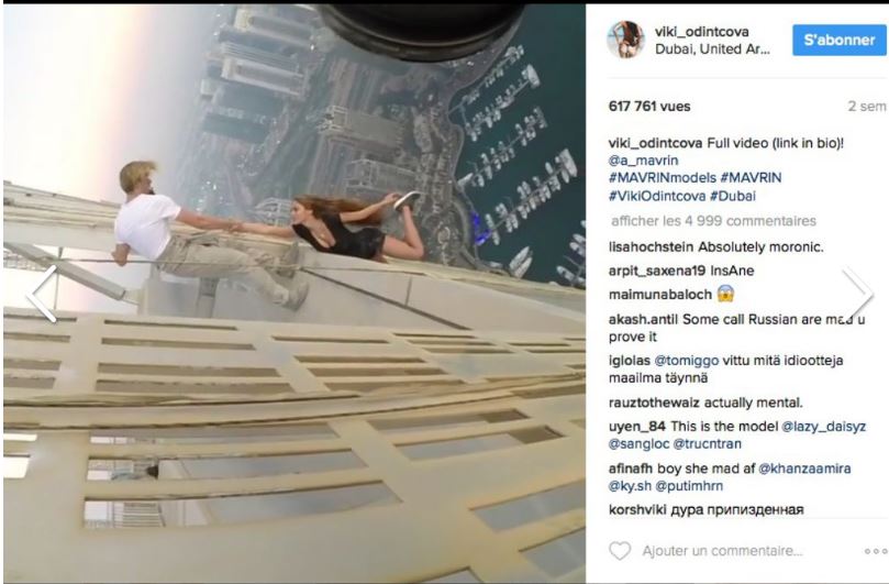Une mannequin en garde-à-vue à Dubaï... pour une photo (très) controversée