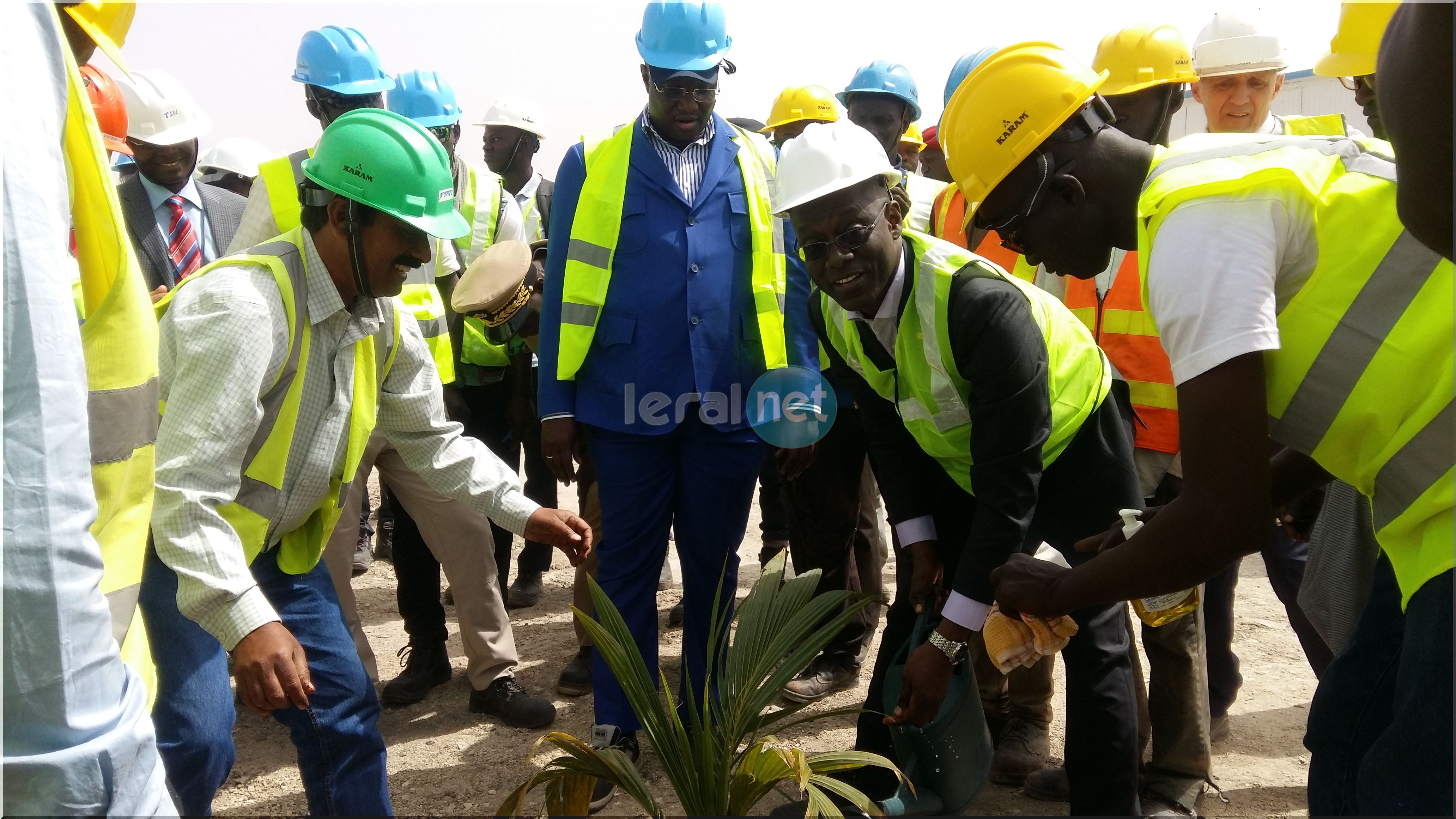 Photos- Visite de la Centrale électrique au charbon de Bargny (SENELEC)