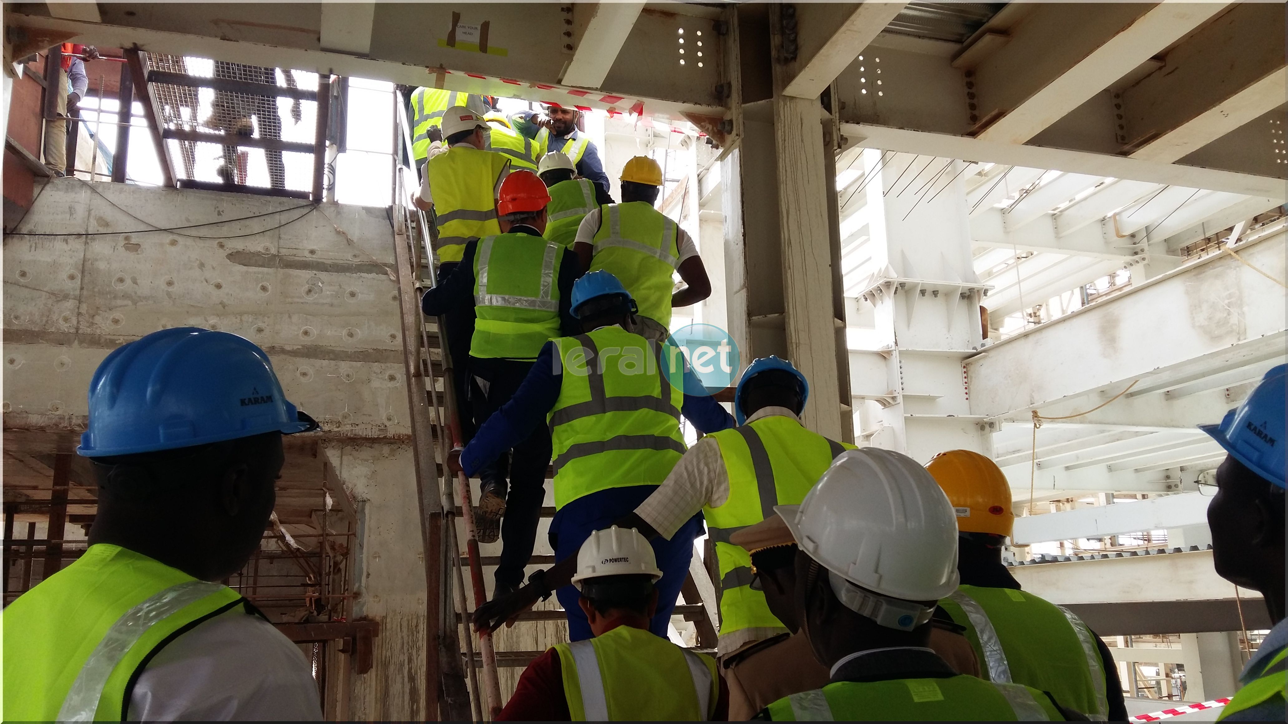 Photos- Visite de la Centrale électrique au charbon de Bargny (SENELEC)