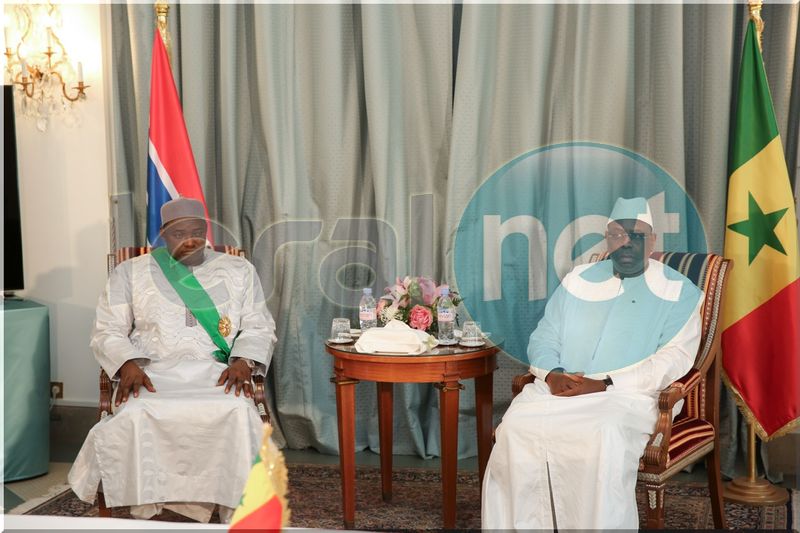 Signature d’accords: Le président Macky Sall et son homologue gambien Adama Barrow mettent en place un ‘’Conseil Présidentiel’’
