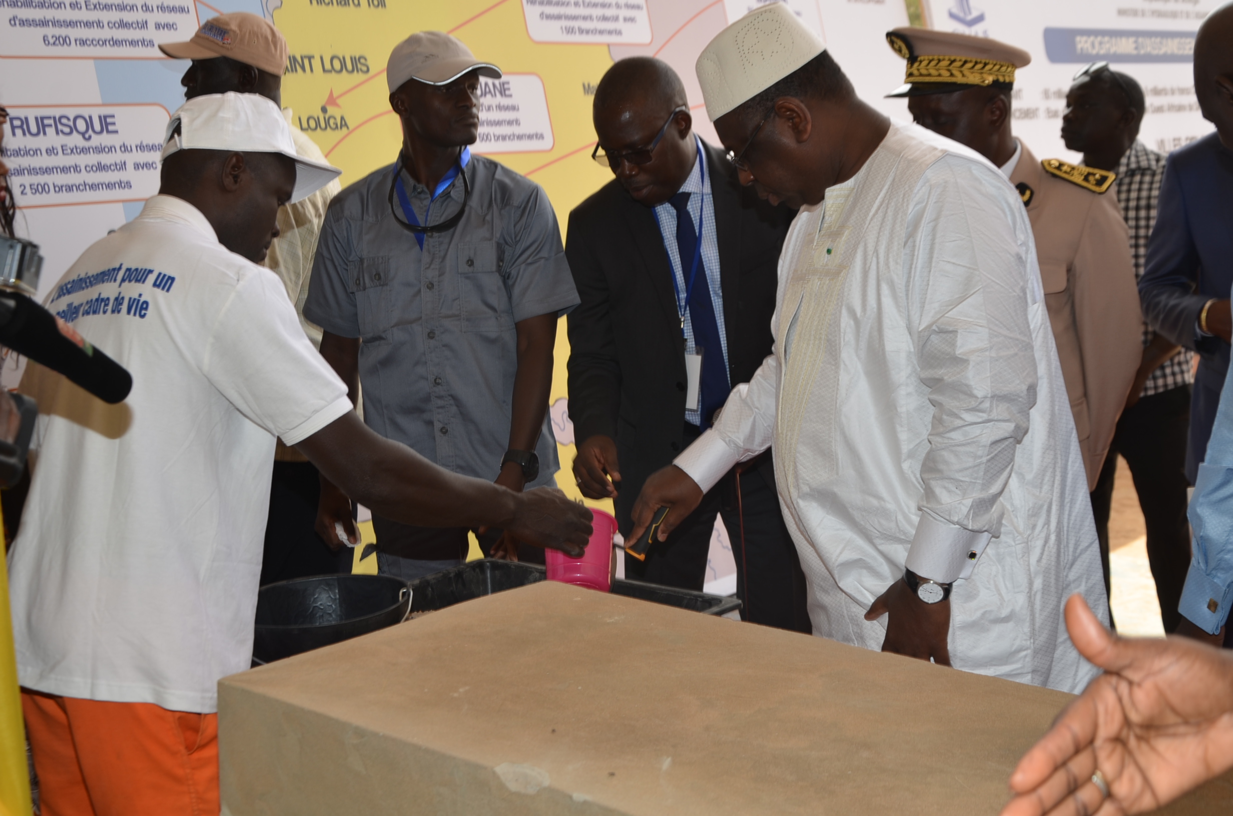 Les images de la visite du Président Macky Sall à Louga