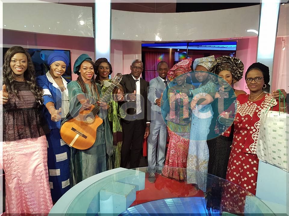 Photos- 08 Mars, la femme honorée sur la RTS1 dans l'émission Kenkeliba