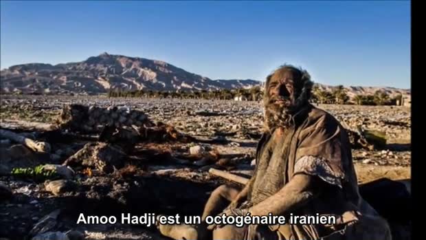 Découvrez l'histoire d'Amoo Hadji, l'homme qui ne s'est pas lavé depuis 60 ans