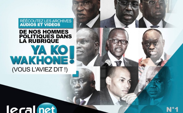 Vous l'aviez dit : Quand Souleymane Jules Diop décryptait le talent et le travail politiques de Macky Sall en 2012